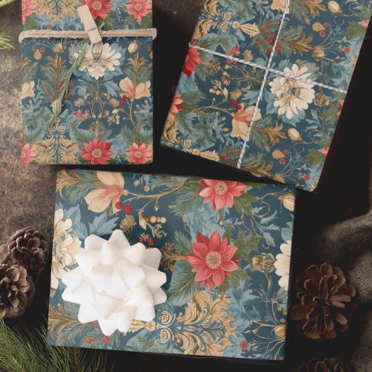 Elegante Weihnachten Geschenkpapier Set