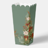 Elegante Weihnachten in Rot und Grün Geschenkschachtel (Vorderseite)