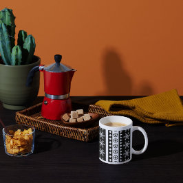Elegante Weihnachten Kaffeetasse