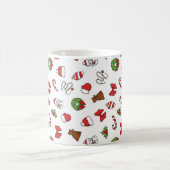 Elegante Weihnachten Kaffeetasse (Mittel)