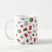Elegante Weihnachten Kaffeetasse (Links)