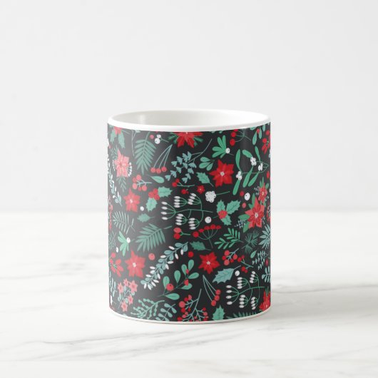 Elegante Weihnachten Kaffeetasse (Mittel)