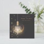 Elegante Weihnachten Karte (Stehend Vorderseite)