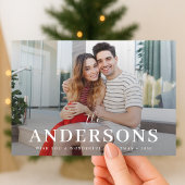 Elegante Weihnachten Stilvoll Modernes Foto Rot