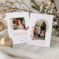 Elegante Weihnachts-Botanik-Bogen-Foto
