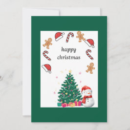 Elegante Weihnachts-Dinnerparty-Einladung, Feiertagskarte