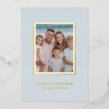 Elegante Weihnachts-Foto-Licht staubig Blau Gold