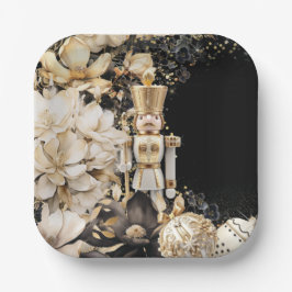 Elegante Weihnachts-Party-Teller Pappteller