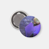 Elegante Weihnachts-Place Markers Magnet (Vorderseite/Rückseite)