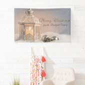 Elegante Weihnachtsbälle, Lantern Banner (Insitu)