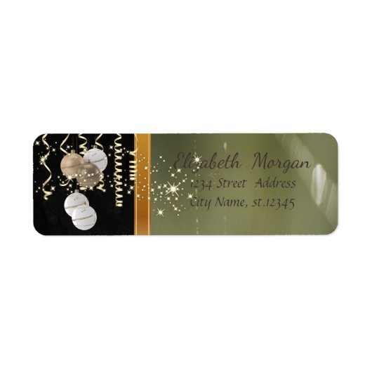 Elegante Weihnachtsbälle, Sparkle, Grün (Vorne)