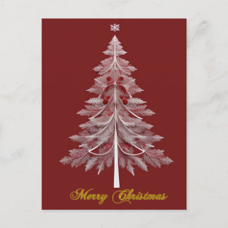 ✨ Elegante Weihnachtsbaum-Ornamente Festive Feiert Postkarte
