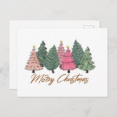 Elegante Weihnachtsbaumen frohe Weihnachten (Vorne/Hinten)