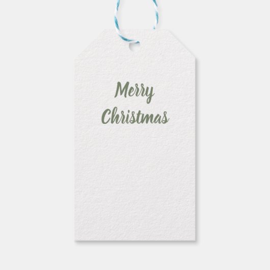 Elegante Weihnachtsbaumen & Rentiergeschenk-Tag Geschenkanhänger