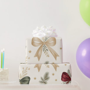 Elegante Weihnachtsbögen Geschenkpapier Luxuriös