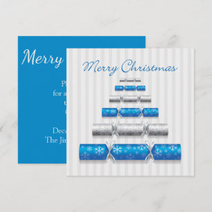 Elegante Weihnachtsbonbons Einladung