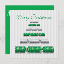 Elegante Weihnachtsbonbons Einladung