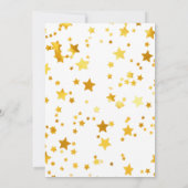 Elegante Weihnachtsdusche Einladung (Rückseite)