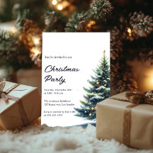 Elegante Weihnachtsfeier