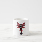 Elegante Weihnachtsfeier-Tasse Espressotasse (Vorderseite)