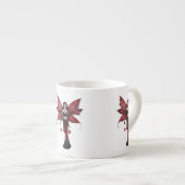 Elegante Weihnachtsfeier-Tasse Espressotasse (Vorderseite Rechts)