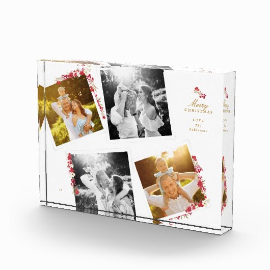 elegante Weihnachtsfotos Fotoblock (Rechts)