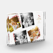 elegante Weihnachtsfotos Fotoblock (Links)