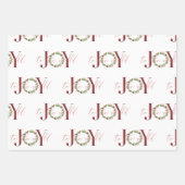 Elegante Weihnachtsfreuden für den Weltkrieg Geschenkpapier Set (Vorderseite 2)