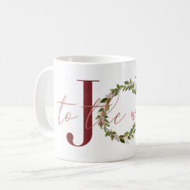 Elegante Weihnachtsfreuden für den Weltkrieg Kaffeetasse