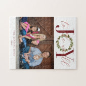 Elegante Weihnachtsfreuden zum Foto des Welturlaub Puzzle (Horizontal)