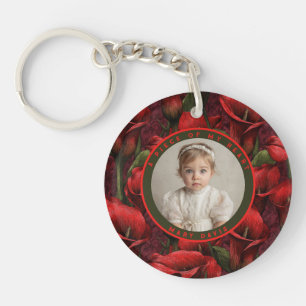 Elegante Weihnachtsgeschenke für Ehefrau Calla-Lil Schlüsselanhänger