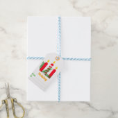 Elegante Weihnachtsgeschenke Tags Geschenkanhänger (Mit Garn)