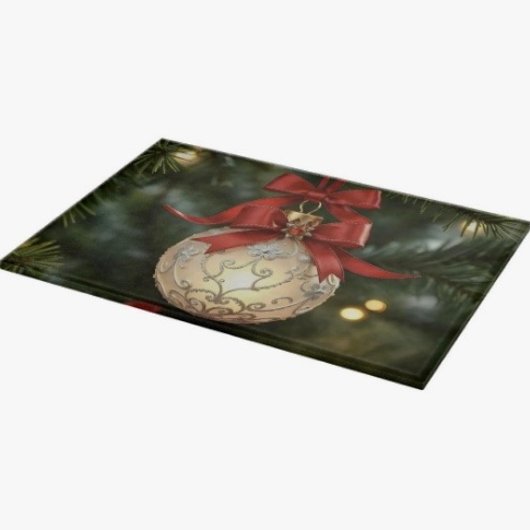 Elegante Weihnachtsgeschichtssammlung mit Red Bow Schneidebrett
