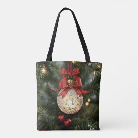 Elegante Weihnachtsgeschichtssammlung mit Red Bow Tasche (Rückseite)