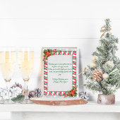 Elegante Weihnachtsgrüße Feiertagskarte