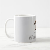 Elegante Weihnachtskarte der Krippe Kaffeetasse (Links)