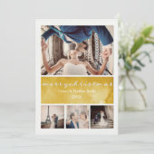 Elegante Weihnachtskarte Einladung (Stehend Vorderseite)