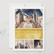 Elegante Weihnachtskarte