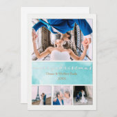 Elegante Weihnachtskarte Einladung (Vorne/Hinten)