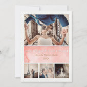 Elegante Weihnachtskarte Einladung (Vorderseite)