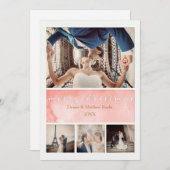 Elegante Weihnachtskarte Einladung (Vorne/Hinten)