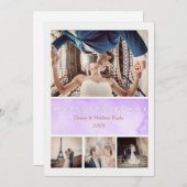 Elegante Weihnachtskarte Einladung (Vorne/Hinten)