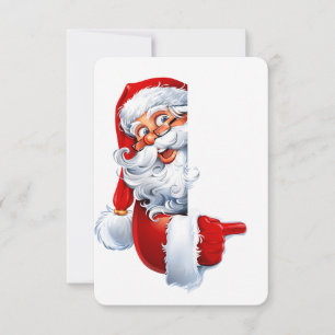 Elegante Weihnachtskarte – Handgezeichneter Baum Einladung