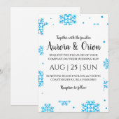 elegante Weihnachtskarten Einladung (Vorne/Hinten)