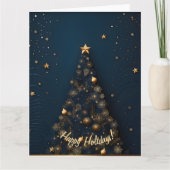 Elegante Weihnachtskartenserie Karte (Vorderseite)