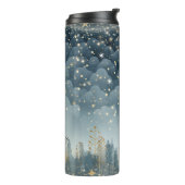 Elegante Weihnachtsreise Umarmung - Holiday Therma Thermosbecher (Nach links gedreht)