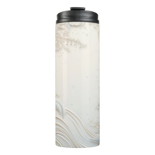 Elegante Weihnachtsreise Umarmung - Holiday Therma Thermosbecher (Vorderseite)