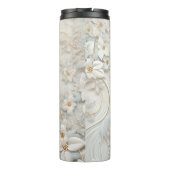 Elegante Weihnachtsreise Umarmung - Holiday Therma Thermosbecher (Rückseite)