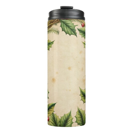 Elegante Weihnachtsreise Umarmung - Holiday Therma Thermosbecher (Vorderseite)