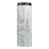 Elegante Weihnachtsreise Umarmung - Holiday Therma Thermosbecher (Rückseite)